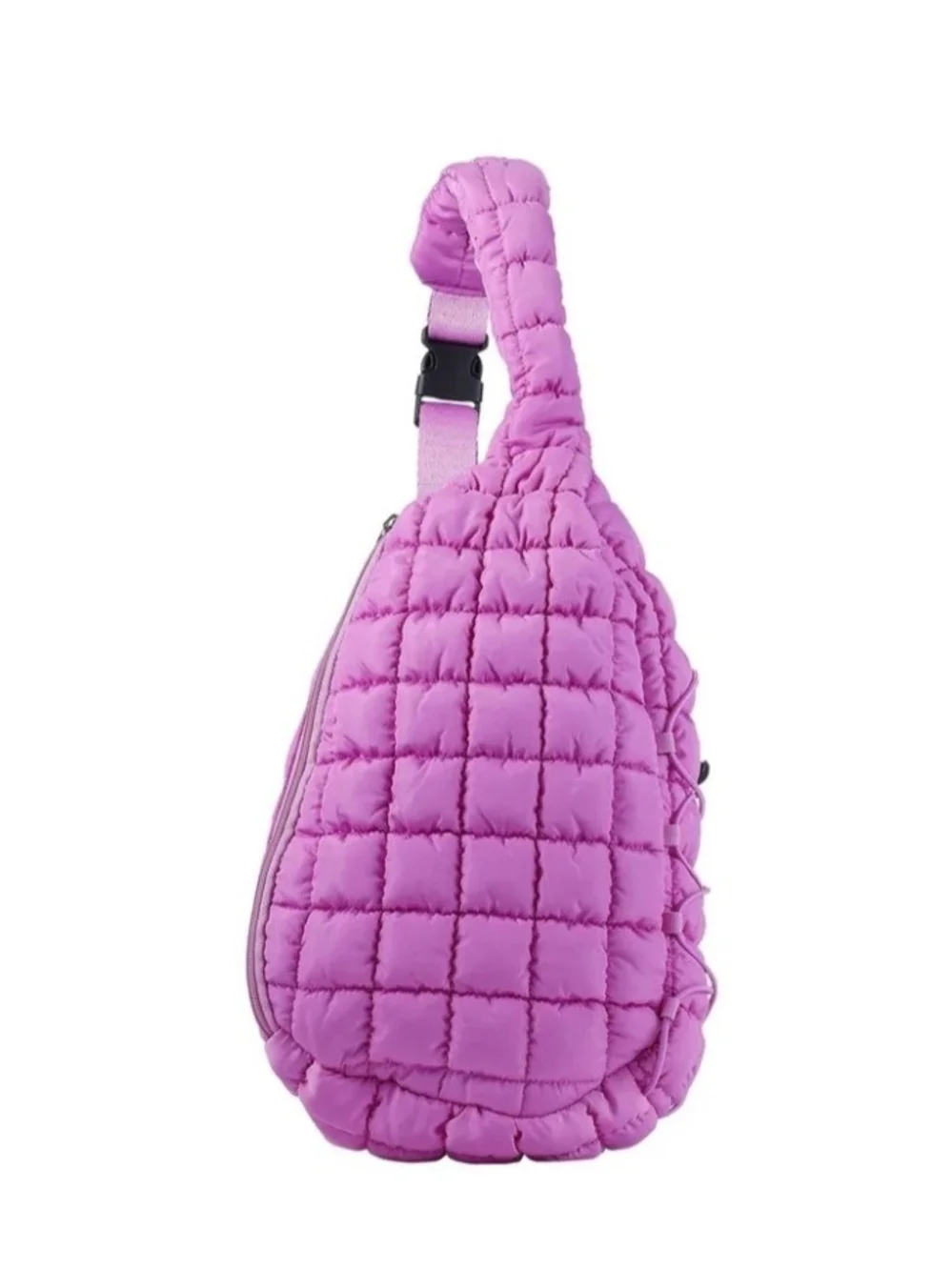 PICKLE O' JOE QUILTED SLING BAG PICKLEBALL BAG - VIBRANT PURPLE - Brand New